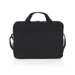 Mallette en RPET au design élégant pour PC 15,6” Swiss Peak couleur noir