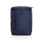 Sac à dos isotherme en RPET avec bretelles ajustables, capacité 18L couleur bleu marine