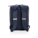 Sac à dos isotherme en RPET avec bretelles ajustables, capacité 18L couleur bleu marine cinquième vue