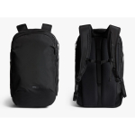 Sac à dos de voyage en RPET avec compartiment pour PC 16” Bellroy couleur noir deuxième vue