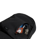 Sac à dos classique en RPET avec poche pour PC 16” Bellroy couleur noir sixième vue