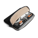 Housse en RPET imperméable avec rembourrage pour PC 16” Bellroy couleur noir quatrième vue