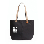 Sac tote bag avec poches intérieures et capacité de 15L Bellroy couleur noir avec zone d'impression
