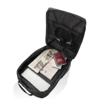 Sac à dos en RPET avec poche frontale pour PC 15” Swiss Peak couleur noir septième vue