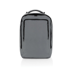 Sac à dos en RPET pour voyager de 19L avec poignée supérieure couleur gris