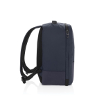 Sac à dos éco organisateur polyvalent avec intérieur doublé PC 15” couleur bleu marine troisième vue