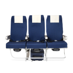 Sac à dos éco organisateur polyvalent avec intérieur doublé PC 15” couleur bleu marine sixième vue