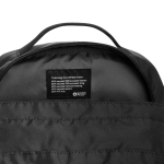 Sac à dos avec poche frontale zippée pour PC 15,6” Swiss Peak couleur noir huitième vue