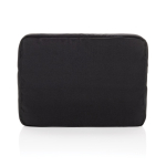 Housse en RPET avec doublure et poche frontale Swiss Peak, PC 15,6” couleur noir quatrième vue