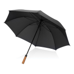 Parapluie semi-automatique en RPET 30” avec axe en métal Ø154 couleur noir