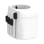 Adaptateur de voyage universel pour plus de 100 destinations Skross couleur blanc deuxième vue