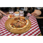 Ensemble d'ustensiles pour pizza en acier inoxydable Boska couleur argenté brillant vue d'ambiance 2