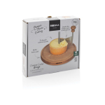 Râpe à fromage haut de gamme en acier inoxydable Boska couleur argenté brillant deuxième vue avec boîte