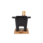 Fondue en céramique haut de gamme avec garantie à vie Boska couleur noir