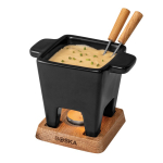 Fondue en céramique haut de gamme avec garantie à vie Boska couleur noir deuxième vue