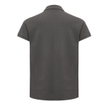 Polo femme coupe décontractée en coton piqué recyclé 220 g/m² Iqoniq couleur argenté mat deuxième vue