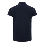 Polo femme coupe décontractée en coton piqué recyclé 220 g/m² Iqoniq couleur bleu marine deuxième vue