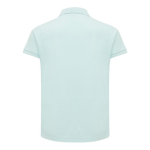 Polo femme coupe décontractée en coton piqué recyclé 220 g/m² Iqoniq couleur vert menthe deuxième vue