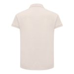 Polo femme coupe décontractée en coton piqué recyclé 220 g/m² Iqoniq couleur rose clair  deuxième vue