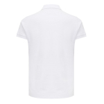 Polo femme coupe décontractée en coton piqué recyclé 220 g/m² Iqoniq couleur blanc cassé deuxième vue