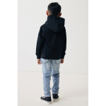 Sweat-shirt enfant en coton recyclé avec capuche 280 g/m2 Iqoniq couleur noir