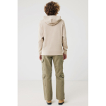 Sweat-shirt unisexe avec capuche en coton recyclé 280 g/m2 Iqoniq couleur marron clair