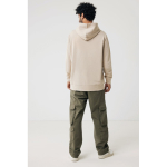 Sweat-shirt unisexe avec capuche en coton recyclé 280 g/m2 Iqoniq couleur marron clair