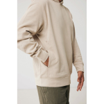 Sweat-shirt unisexe avec capuche en coton recyclé 280 g/m2 Iqoniq couleur marron clair