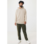 Sweat-shirt unisexe avec capuche en coton recyclé 280 g/m2 Iqoniq couleur marron clair