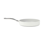 Poêle en aluminium recyclé avec revêtement en céramique 25 cm couleur beige