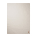 Couverture en polyester recyclé d'une douceur exceptionnelle 320 g/m2 couleur beige troisième vue