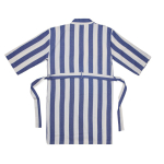Peignoir en coton recyclé style hammam 200 g/m2, taille L/XL couleur bleu troisième vue