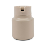 Carafe thermique en inox recyclé avec couvercle anti-goutte 1,2L couleur beige quatrième vue