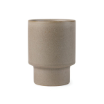 Tasse en argile recyclée au design scandinave de 300 ml couleur beige