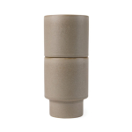 Tasse en argile recyclée au design scandinave de 300 ml couleur beige deuxième vue