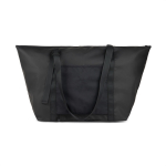 Sac de voyage en polyester recyclé avec housse pour trolley couleur noir