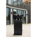 Sac de week-end résistant à l'eau, parfait pour voyager couleur noir vue d'ambience 3