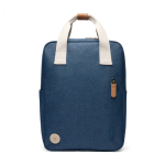 Sac à dos de voyage écologique avec poche latérale pour bouteille couleur bleu