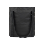 Sac fourre-tout écologique au design minimaliste et élégant couleur noir deuxième vue