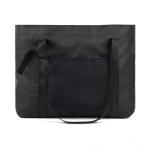 Sac en polyester recyclé avec poches internes et externes couleur noir