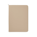 Porte-documents A4 éco avec porte-stylo et poches, pages lignées couleur ivoire troisième vue