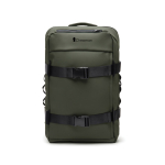 Sac à dos explorateur écologique avec sangle de voyage pour PC 15,6” couleur vert vue avec logo