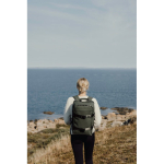 Sac à dos explorateur écologique avec sangle de voyage pour PC 15,6” couleur vert vue d'ambiance 2