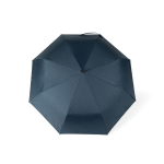 Parapluie anti-tempête pliable et semi-automatique RPET 190T Ø112 couleur bleu marine deuxième vue