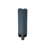 Parapluie anti-tempête pliable et semi-automatique RPET 190T Ø112 couleur bleu marine troisième vue