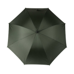 Parapluie anti-tempête pliable manuel en tissu pongé 190T Ø120 couleur vert deuxième vue