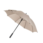 Parapluie anti-tempête pliable manuel en tissu pongé 190T Ø120 couleur ivoire