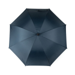 Parapluie anti-tempête pliable manuel en tissu pongé 190T Ø120 couleur bleu marine deuxième vue