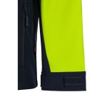 Veste softshell polaire en polyester et élasthanne 280 g/m² Velilla couleur jaune sixième vue