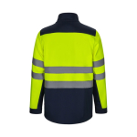 Veste softshell polaire en polyester et élasthanne 280 g/m² Velilla couleur jaune